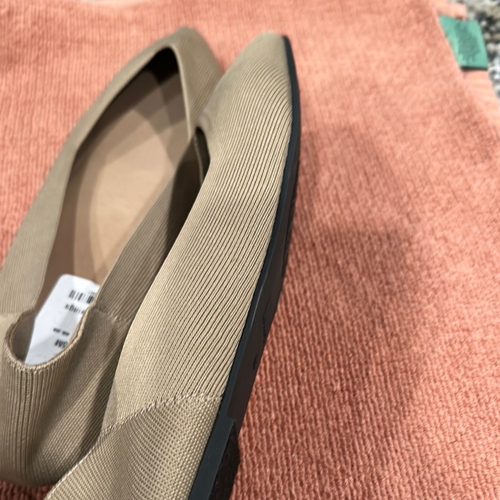 MIA Women's Tan Flats - Picture 3 of 4